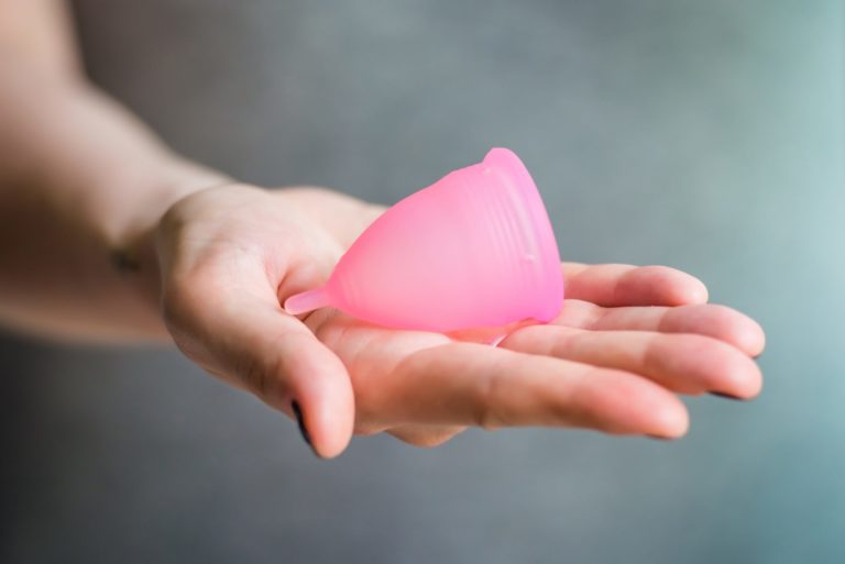 Reusable menstrual cup and bandages